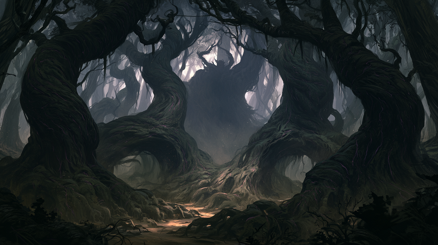 El Bosque Susurrante en las Tierras Podridas