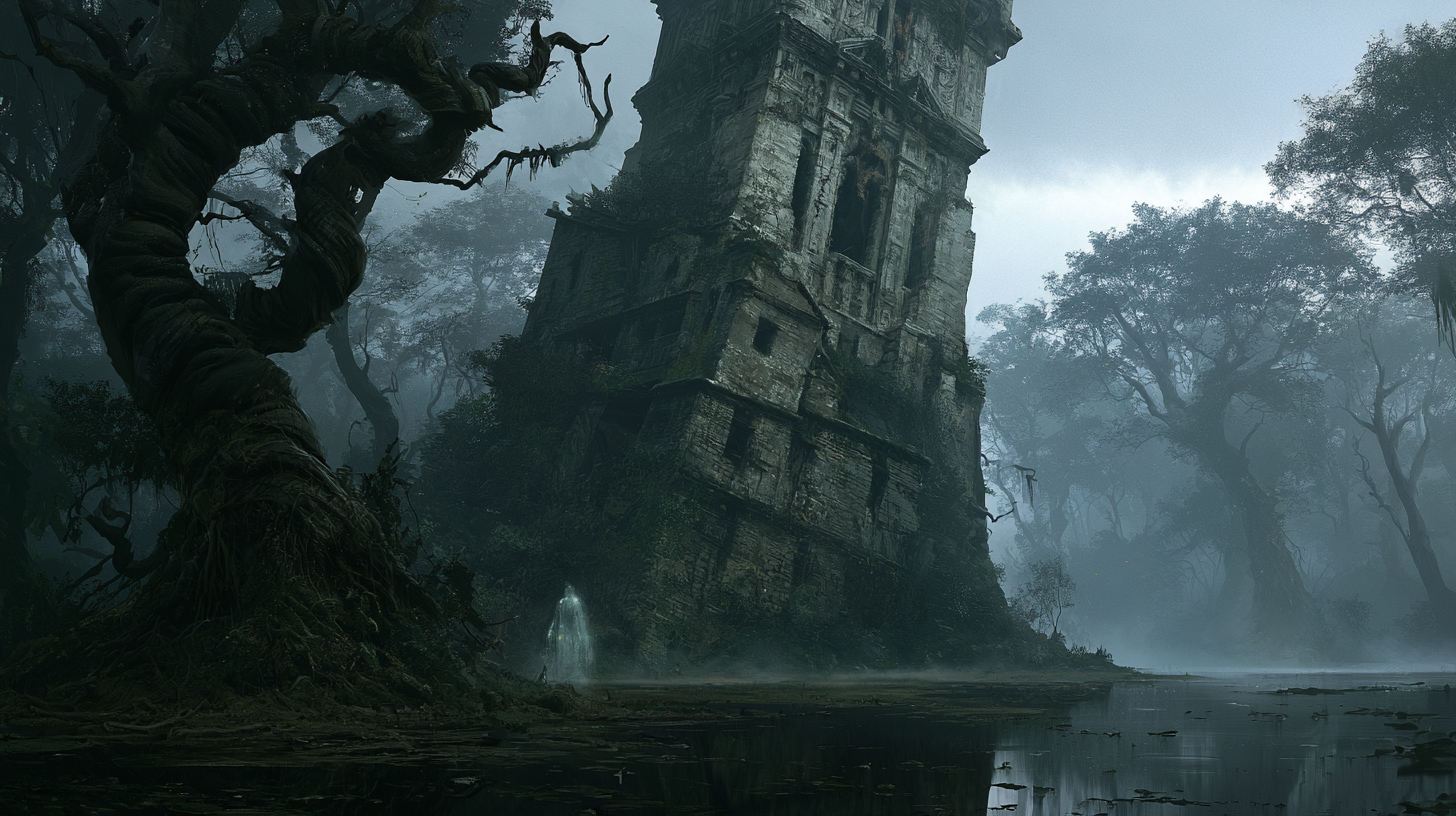 El Castillo Sumergido en las Tierras Podridas